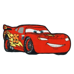 Disney Cars - Lightning McQueen 24 in x 48 in Scatter Rug