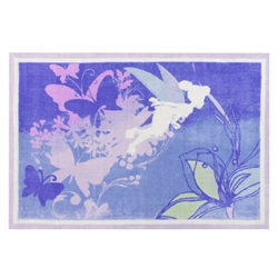 Disney Tink Magical Silhouette 48 in x 70 in Room Rug
